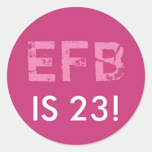 Erstgeburtenrundkleber Runder Aufkleber