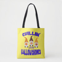 Ersticken mit Halloween-Gnomen-Trick oder Tasche b