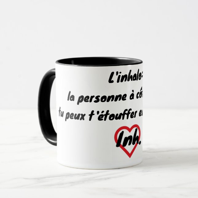 Ersticken Tasse (Vorderseite Links)