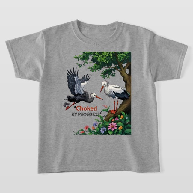 Erstickt vom Fortschritt T-Shirt (Ablage )