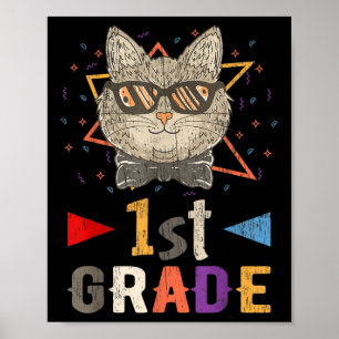 Erstklassige Jungen Mädchen 1. Klasse Zurück zur S Poster