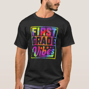 Erstklassige Stimmung Erster Tag Zurück zur Schule T-Shirt