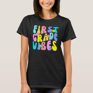 Erstklassige Vibes Erster Tag Zurück zur Schule Le T-Shirt