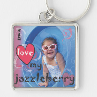 Erstklassiger quadratischer Schlüsselanhänger