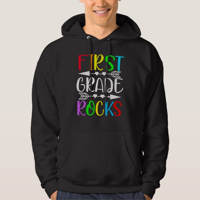 erstklassiger Rock Hoodie (Vorderseite)
