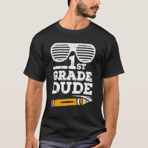 Erstklassiger Typ Lehrer Schüler zurück  T-Shirt