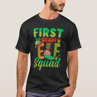 Erstklassiges Elfenteam Weihnachten Lehrer der ers T-Shirt