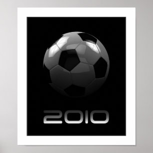 Erstklassiges Fußball-Plakat 2010 Poster