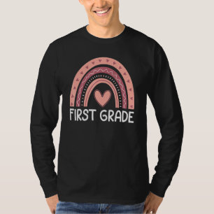 Erstklassiges Regenbogenteam Hallo 1. Klasse Rockt T-Shirt