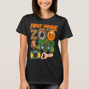 Erstklassiges Zoo-Ausflugsteam-Matching-Lehrer T-Shirt