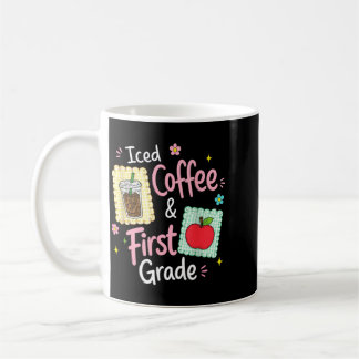Erstklasslehrerin Eiskaffee Rückkehr in die erste Kaffeetasse