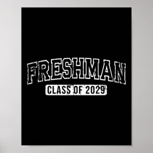 Erstklässlerabschluss 2029 Erster Tag der 9. Klass Poster