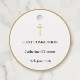 Erstkommunion Goldkreuz Geschenkanhänger