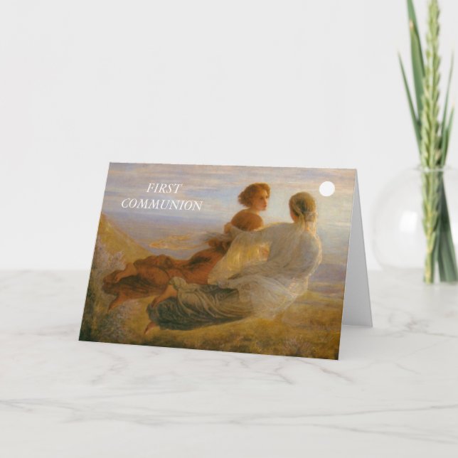 Erstkommunion Karte (Vorderseite)