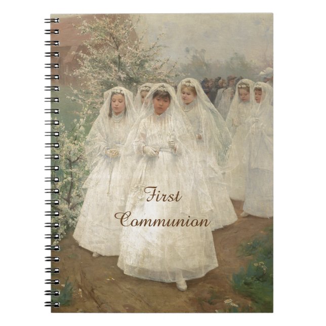 Erstkommunion Notizblock (Vorderseite)