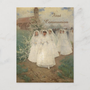 Erstkommunion Postkarte