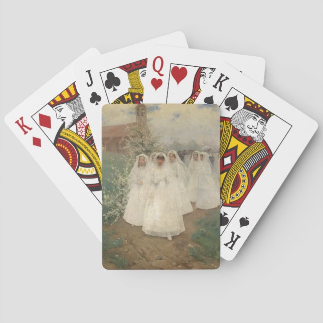 Erstkommunion Spielkarten (Rückseite)