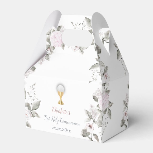 Erstmalige Blume der Kommune Gefälligkeitsbox Geschenkschachtel (Vorderseite)