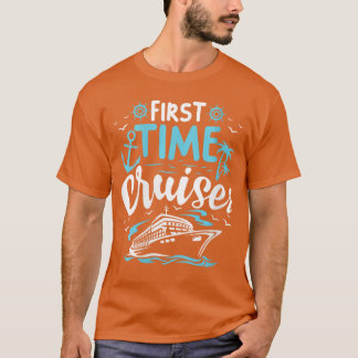 Erstmalige Kreuzfahrerin Damen Erster Kreuzfahrt-S T-Shirt