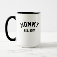 Erstmalige Mama und Vater Tasse Set Neue Eltern Sc
