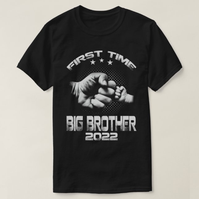 Erstmaliger Grossbrother Est 2022 Der sonnige Vate T-Shirt (Design vorne)