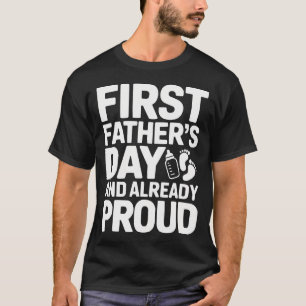 Erstmaliger Vater Neuer Vater Vaterschaft Daddy in T-Shirt