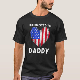 Erstmaliger Vater Polizeiamt Papa T-Shirt