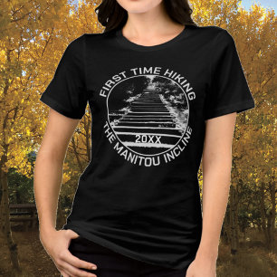 Erstmaliger Wanderweg Manitou Incline 20XX Tri-Blend Shirt