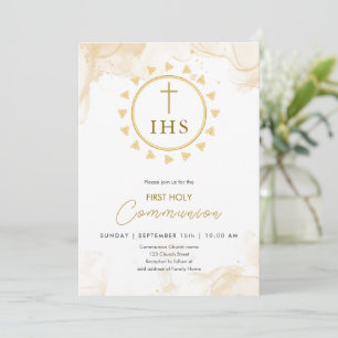Erstmaliges CommunityGold mit IHS-Buchstaben Einla Einladung