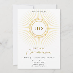 Erstmaliges CommunityGold mit IHS-Buchstaben Einla Einladung