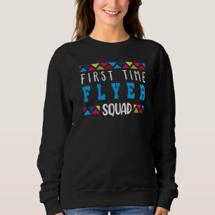 Erstmaliges Fliegen von Kindern in einem Flugzeug Sweatshirt