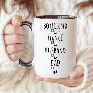 Erstmaliges Geschenk von Papa aus der Ehefrau Schw Tasse