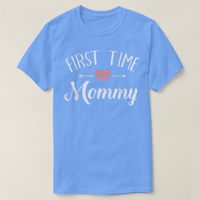 Erstmaliges Mommy 2023 für junge Mutter T-Shirt (Design vorne)