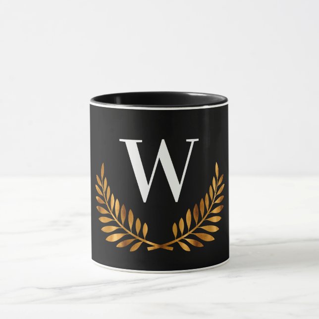 Erstmaliges Monogramm Tasse (Zentrum)