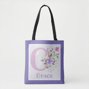 Erstmaliges Plus Name Grace mit Blume