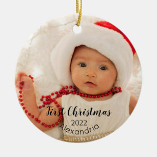 Erstmaliges Weihnachtsgeschenk Keramik Ornament