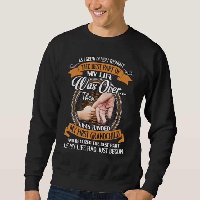Erstmals Oma 2022 für Granny, um Mutter Mutter zu  Sweatshirt (Vorderseite)