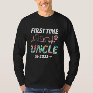 Erstmals Onkel 2022 Funny New Dad zu UNO befördert T-Shirt
