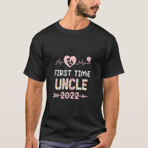Erstmals Onkel 2022 Funny New Dad zu UNO befördert T-Shirt