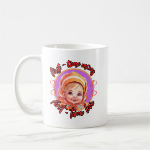 Erstmütter, erste Liebe - Mädchen Kaffeetasse