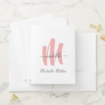 Erstname der weißen Rose Monogramm