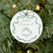Erstweihnachten Verlobt Benutzerdefiniert Coquette