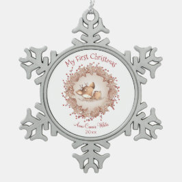 Erstweihnachtsgebäck Niedlich Deer Baby Ornament