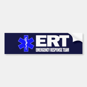 ERT - Notfallteam Autoaufkleber