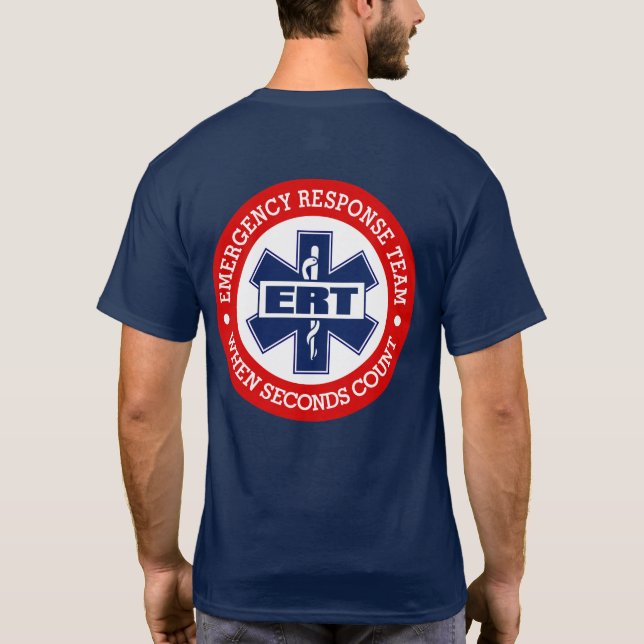 ERT-Notfallteam T-Shirt (Rückseite)