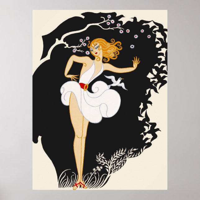 Erté - Charnos Poster (Vorne)