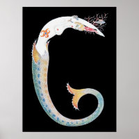 Erté - Der Buchstabe G aus der Alphabet Suite, 197