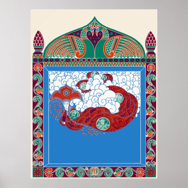 Erté - Die 20er Jahre erinnern an Suite, Russland Poster (Vorne)