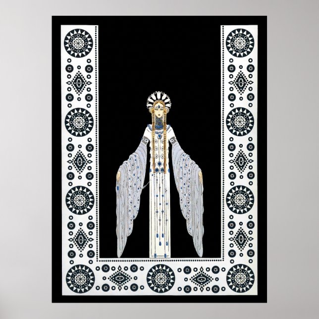 Erté - Die Juweliergown Suite, byzantinisch Poster (Vorne)