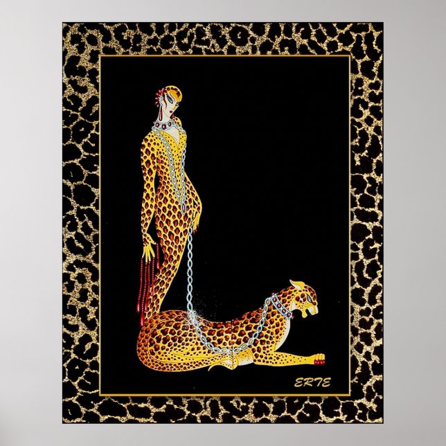 Erte - Die Leopardendame Poster (Vorne)